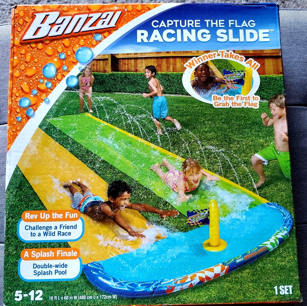 Banzai Capture The Flag Racing Water Slide